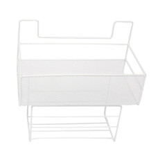 Полиця з тримачем настінна S 26*13.5*26см Stenson M50239-S (white)