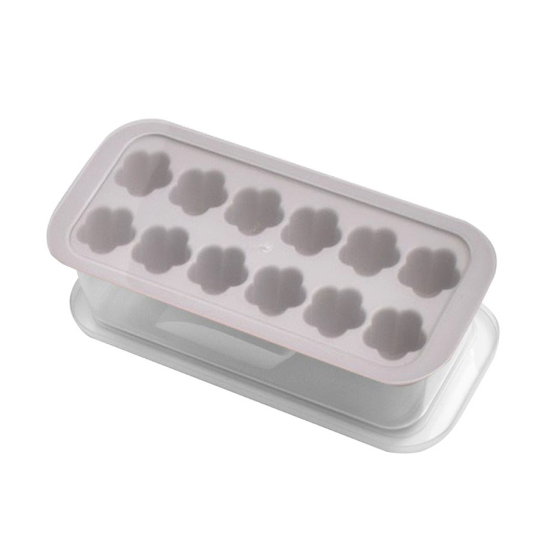 Форма для льоду з контейнером 27*12*7.5 Stenson R92456 (grey)