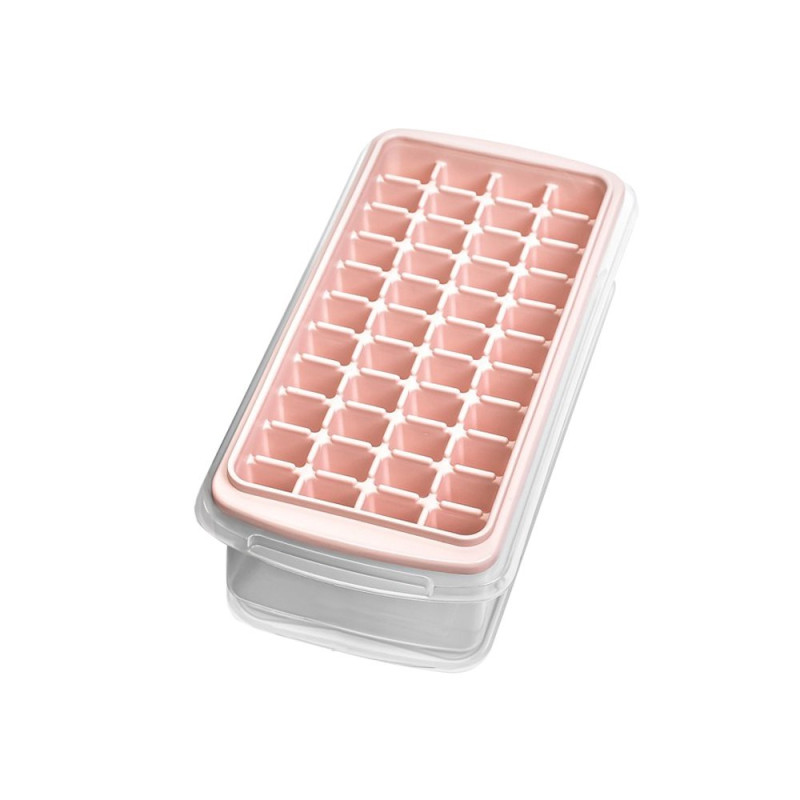 Форма для льоду з контейнером та лопаткою 28*14*9см Stenson R92486 (pink)