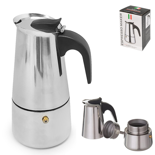 Кавоварка гейзерна 200мл (4чашки) Stenson TD00433