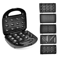 Мультимейкер 5в1 (сендвічі/гриль/вафлі/пончики/горішки) Stenson WW02582 Мультимейкер 5в1 (сендвічі/гриль/вафлі/пончики/горішки) Stenson WW02582