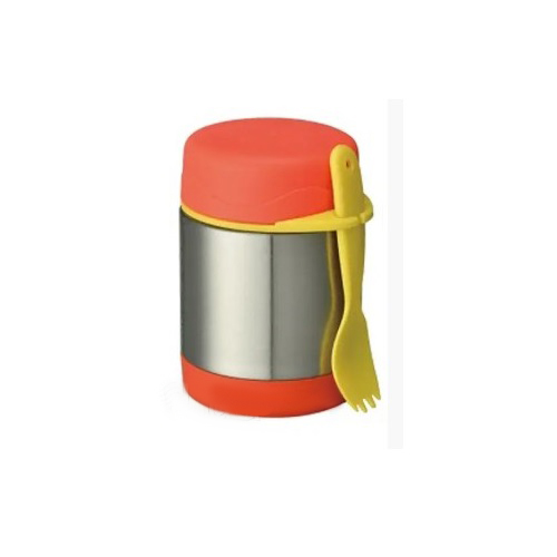 Термос Stenson харчовий Children's 350мл MT-4565 (orange) Термос Stenson харчовий Children's 350мл MT-4565 (orange)