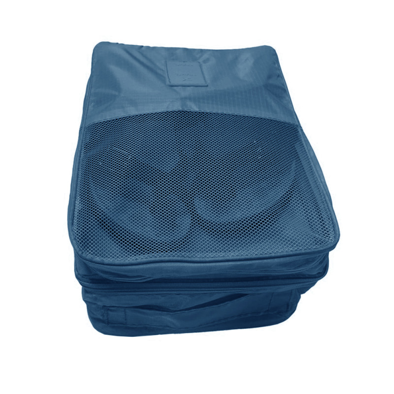 Органайзер дорожній для взуття 21.5*29*13 см Stenson R15664 (light blue)