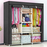 Шафа тканинна розкладна 130*45*175см Stenson R30897 (grey)
