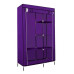 Шафа тканинна розкладна 105*45*175см Stenson R30898 (purple)