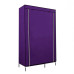 Шафа тканинна розкладна 105*45*175см Stenson R30898 (purple)