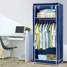 Шафа тканинна розкладна 75*45*150см Stenson R30899 (cyan)