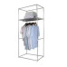 Шафа тканинна розкладна 75*45*150см Stenson R30899 (grey)