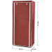 Шафа тканинна розкладна 75*45*150см Stenson R30899 (wine red)