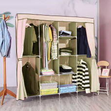Шафа тканинна розкладна 168*45*172см Stenson R30900 (beige)