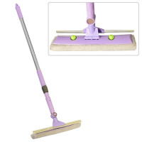 Швабра для вікон телескоп з поворотним механізмом 83/123*27см Stenson R84567 (lilac)