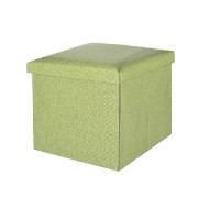 Тумба-пуф розкладний 38*38*35см Stenson R88091 olive
