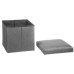 Тумба-пуф розкладний 25*25*24см Stenson R88093 grey