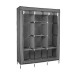 Шафа тканинна розкладна 130*45*175см Stenson R93320 (grey)