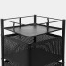 Етажерка на колесах Cube 4яр 27*77см Stenson R93519-ВК