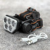 Ліхтарик налобний світлодіодний акум. 1200mah Stenson SQ-815-2