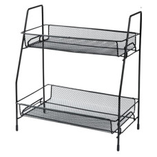 Полиця універсальна 2яр 31*17*33см Stenson TD01324 (black)