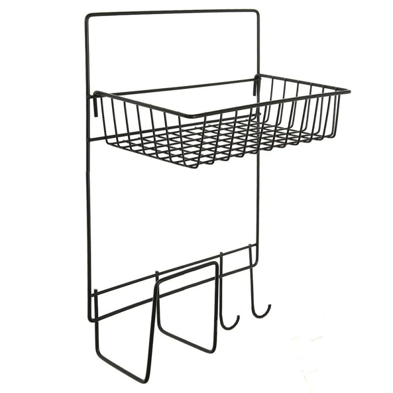Полиця настінна 25*14*34см Stenson TD01345 (black) Полиця настінна 25*14*34см Stenson TD01345 (black)