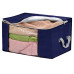 Коробка складна для зберігання речей XL 60*40*35см Stenson WHW64803-44 темно-синій