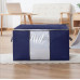 Коробка складна для зберігання речей XL 60*40*35см Stenson WHW64803-44 темно-синій