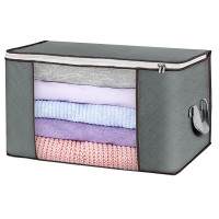 Коробка складна для зберігання речей XL 60*40*35см Stenson WHW64803-44 сірий