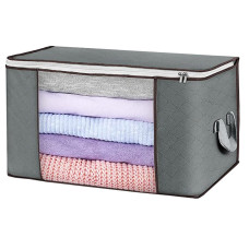 Коробка складна для зберігання речей XL 60*40*35см Stenson WHW64803-44 сірий