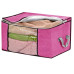Коробка складна для зберігання речей XL 60*40*35см Stenson WHW64803-44 рожевий