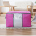 Коробка складна для зберігання речей XL 60*40*35см Stenson WHW64803-44 рожевий