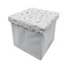 Тумба-пуф розкладний 35*35*35см Stenson WHW78743-10 (white)