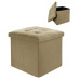 Тумба-пуф розкладний 38*38*38см Stenson WW01370 beige
