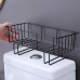 Полиця-органайзер на бачок унітазу 34*15*17см Stenson М50249 (black)