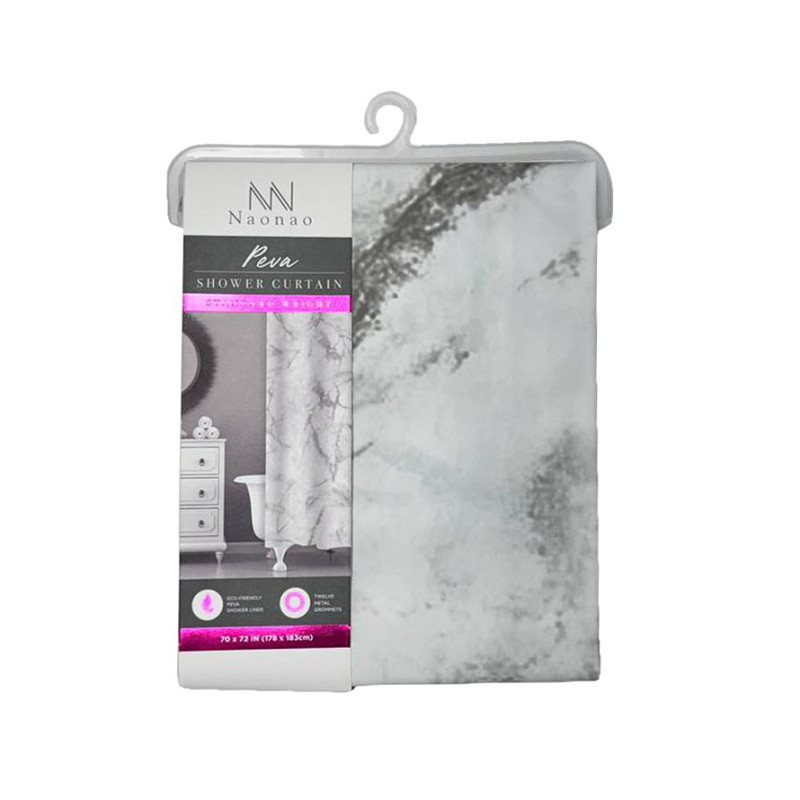 Штора у ванну 180*180см Stenson R89750 (мармур)