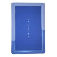 Килимок у ванну 40*60см прямокут. Stenson R94775-60 (blue)