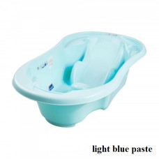 Ванна Tega Komfort з терм-ом і зливом анатомічна TG-011 light blue paste