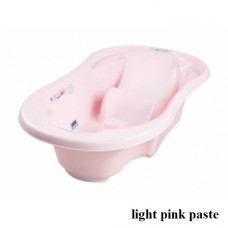 Ванна Tega Komfort з терм-ом і зливом анатомічна TG-011 light pink paste